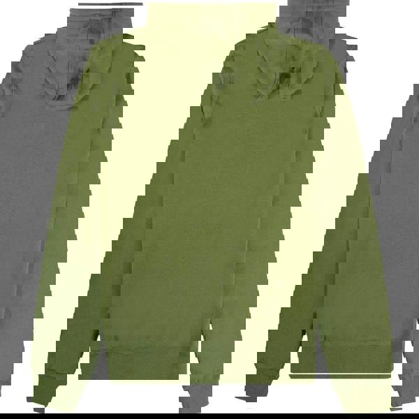 Aquascutum Mens Active Big Logo Hoodie - Green - 