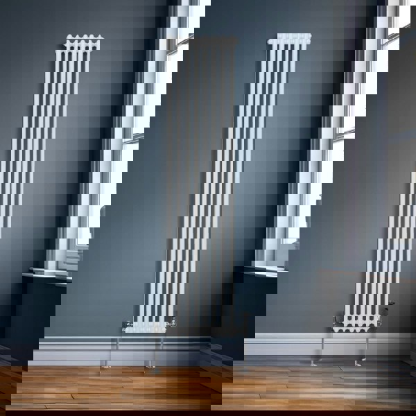 Monstershop Traditional 2 Column Radiator - 1800 x 382mm - White