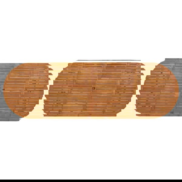 Berkfield Garden Dining Table 280x90x75 cm Solid Acacia Wood