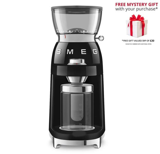 magicvision.uk SMEG CGF03 Multi Purpose Coffee Grinder - Free Gift RRP £20!