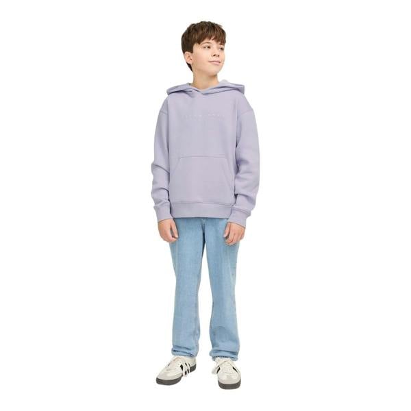 Jack And Jones Childrens/Kids Lettering Stars Hoodie - Lavender - 