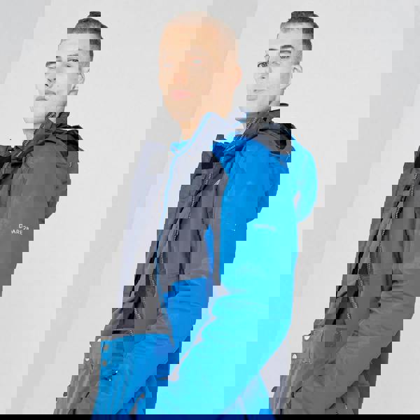 Dare 2B Mens Observe II Waterproof Ski Jacket - Athletic Blue/Ebony Grey - 