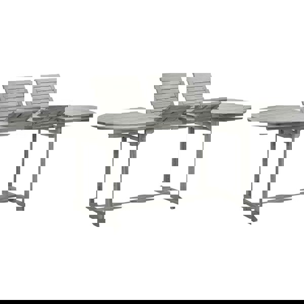 Berkfield Garden Dining Table (160-240)x100x75 cm Solid Acacia Wood
