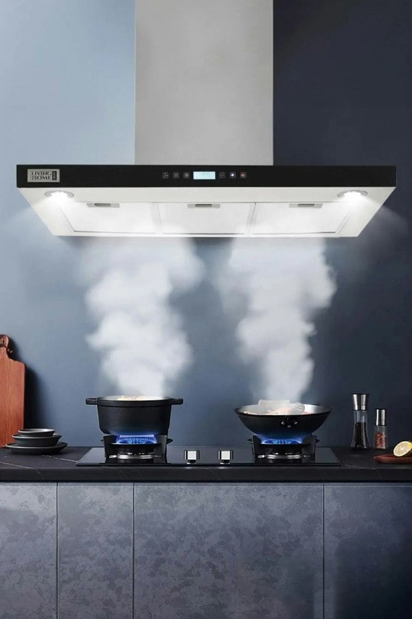 Living and Home 90cm T Shaped Cooker Hood