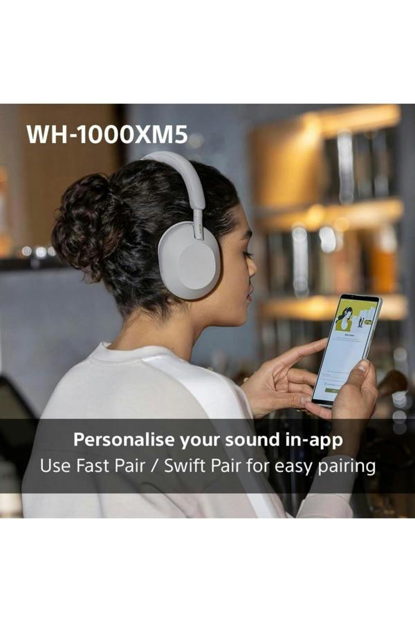 Sony WH-1000XM5 Hard Case Noise Cancelling Wireless Over-Ear Headphones