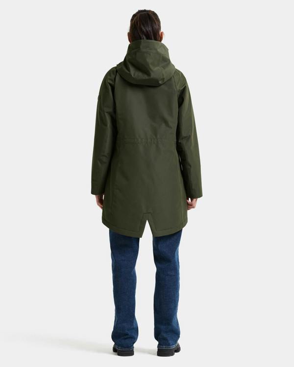 Didriksons Womens Alana Parka 2 - Deep Green 300