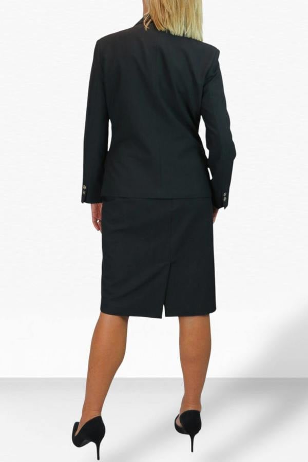 Paulo Due Women's 2 Piece Tailored Skirt Suit