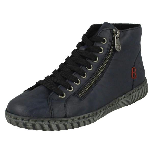 Rieker Ladies Rieker Fleeced Lined Ankle Boots N0921