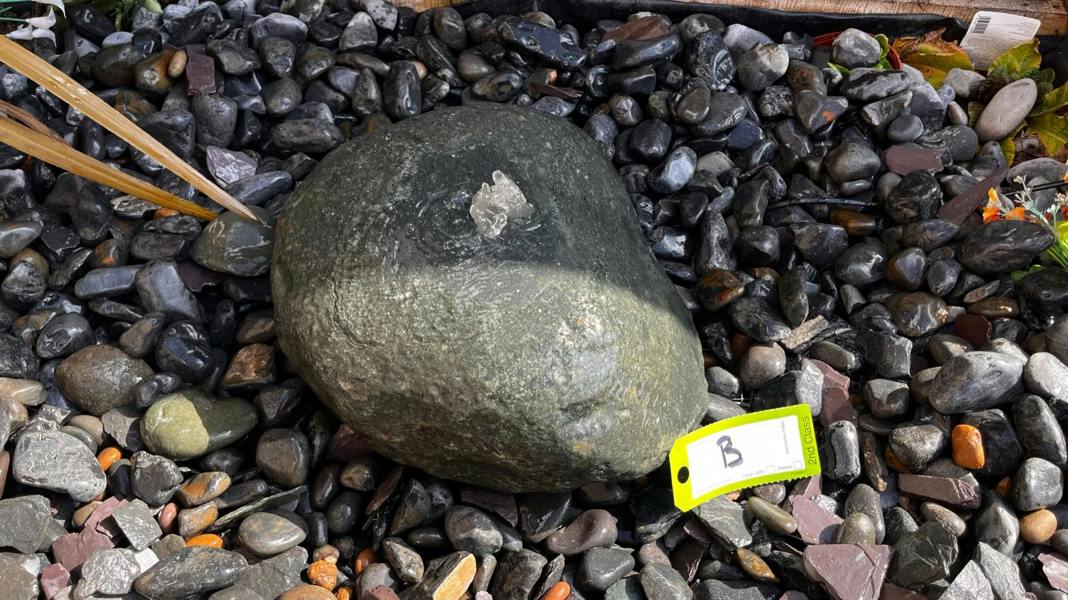 Drilled Natural Bouler B Water Feature
