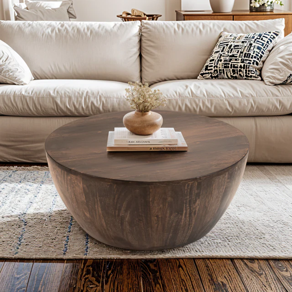 IH Design Monco Dark Mango Wood Coffee Table