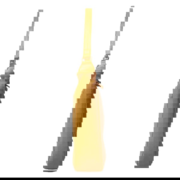 Assots London 'BIANCA' Burnt Orange Pebble Grain Leather Slouchy Hobo Bag