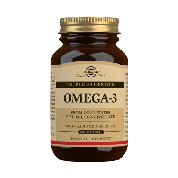 Solgar Triple Strength Omega-3 Softgels 100