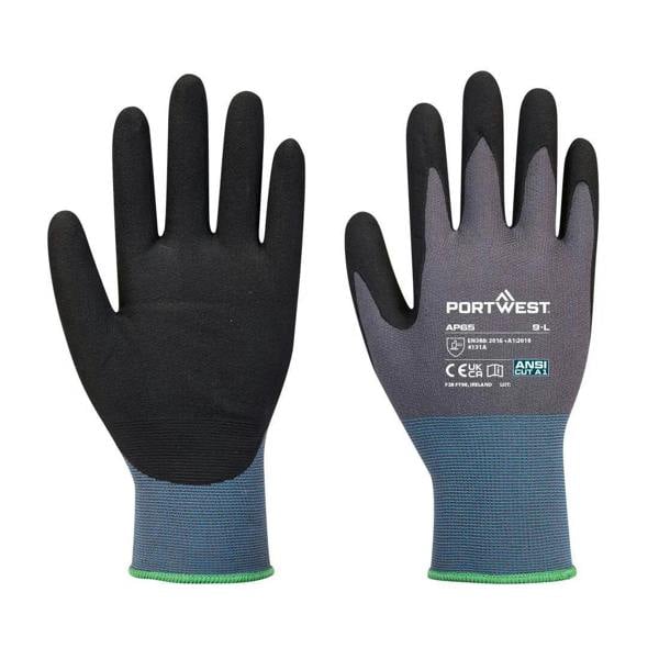Grip 15 Nitrile Foam Texpel Glove (Pack of 12) - Hi-Vis Trousers