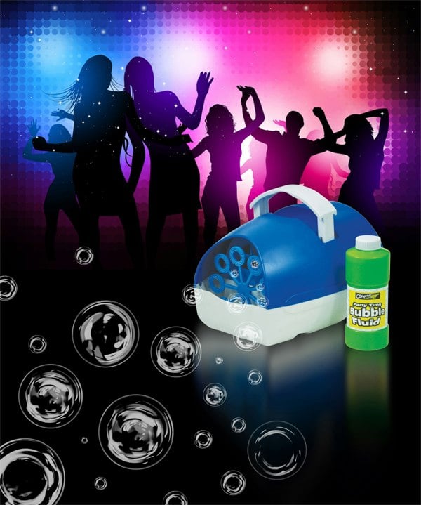 FX Lab Cheetah Bubble Machine Blue