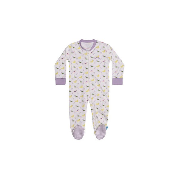 Luca and Rosa Baby grow - girls duck print