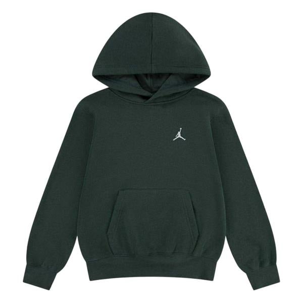 Nike Childrens/Kids Air Jordan Relaxed Fit Pullover Hoodie - Midnight Green - 