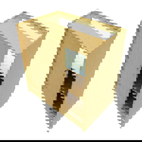 Monstershop LED Retail Shop Counter B900 - Maple