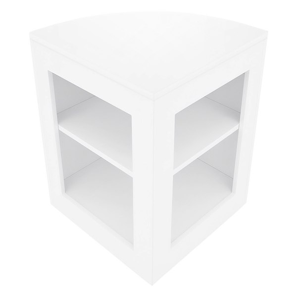 Monstershop Polaris LED Shop Counter Set K1200, B1200, TB60 & CM60 - White