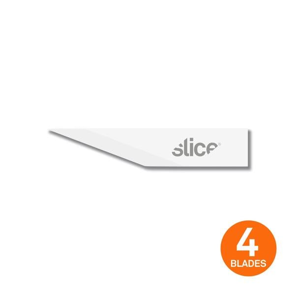 Slice Ceramic Craft Knife Blades (Curved Edge, Rounded Tip) - DaltonSafety