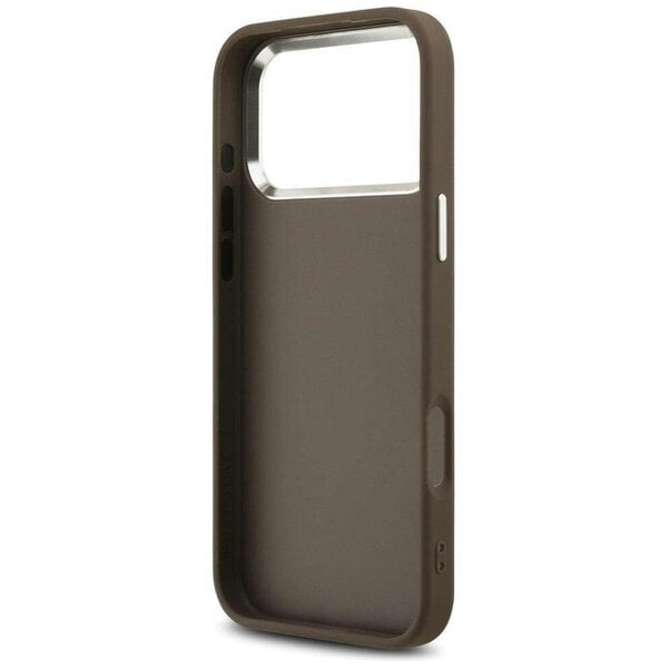 Guess Big 4G Classic Logo Case for iPhone 17 Pro Max 6.9" Brown - GUHCP17XP4G4SMCW