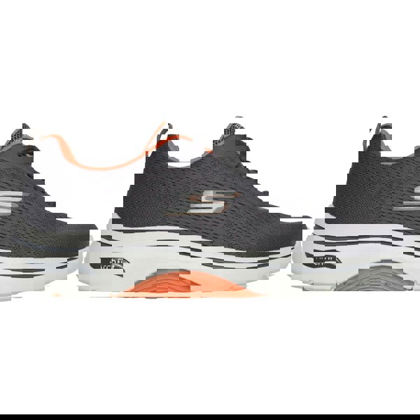 Skechers Go Walk Arch Fit 2.0 Idyllic Men's Trainers in Charcoal/Orange