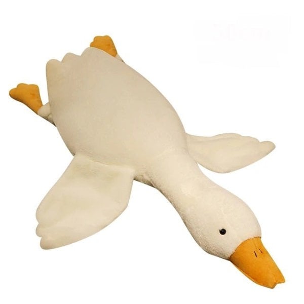 Anyhouz Anypillow Side Sleep Body Pillow Cute Huge White Goose Stuffed Animal Sleeping Pillow 160CM