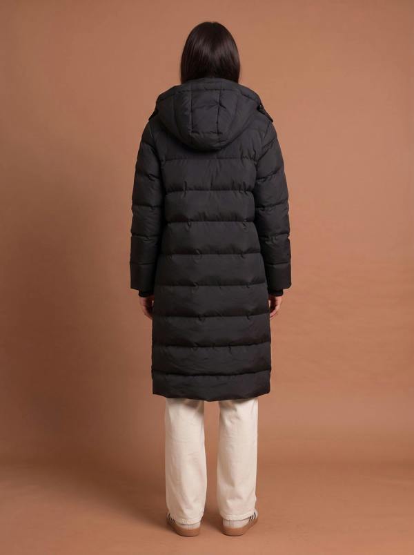 Urban Bliss Seamless Puffer Jacket Black