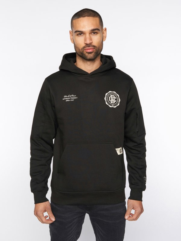 Duck and Cover Keyaan Hoodie - Black