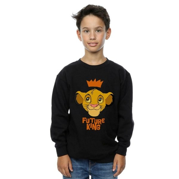 Disney Boys The Lion King Simba Future King Sweatshirt - Black