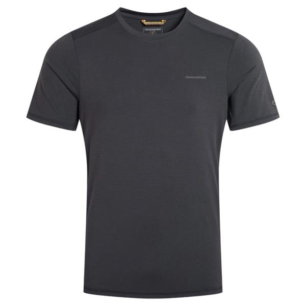 Craghoppers Mens Charon II Reflective Logo T-Shirt - Black - 