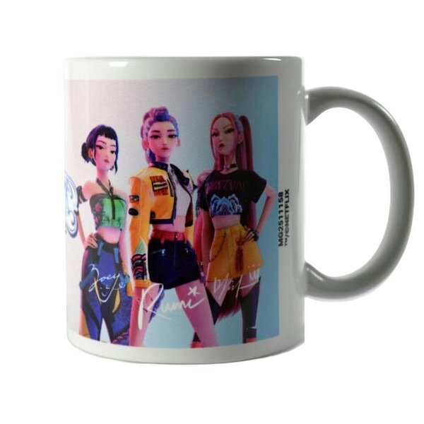 K-Pop Demon Hunters Huntrix Mug - White