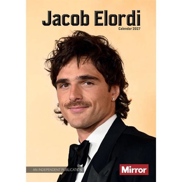 Jacob Elordi A3 Calendar 2027, Wall Calendars, Month To View, Entertainment, Gift