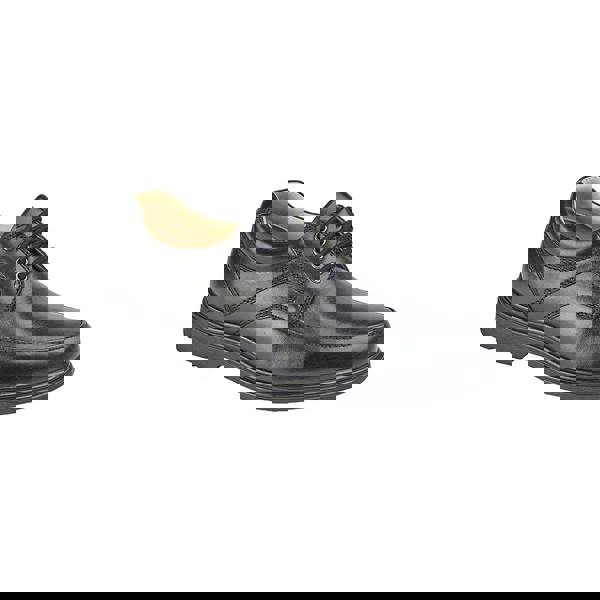 Roamers Mens Leather Shoes - Black