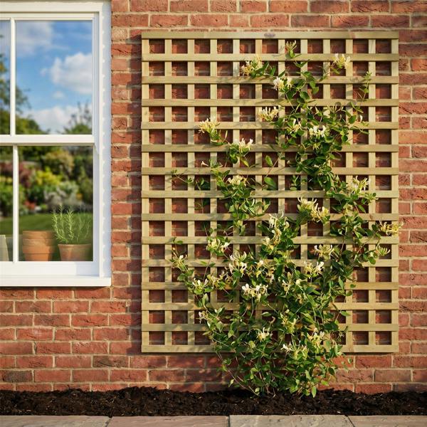 3 pack trellis flat top privacy square [w.6ft x h.5ft] 1