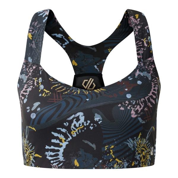 Dare 2B Womens/Ladies Swift III Sports Bra - Black Print - 