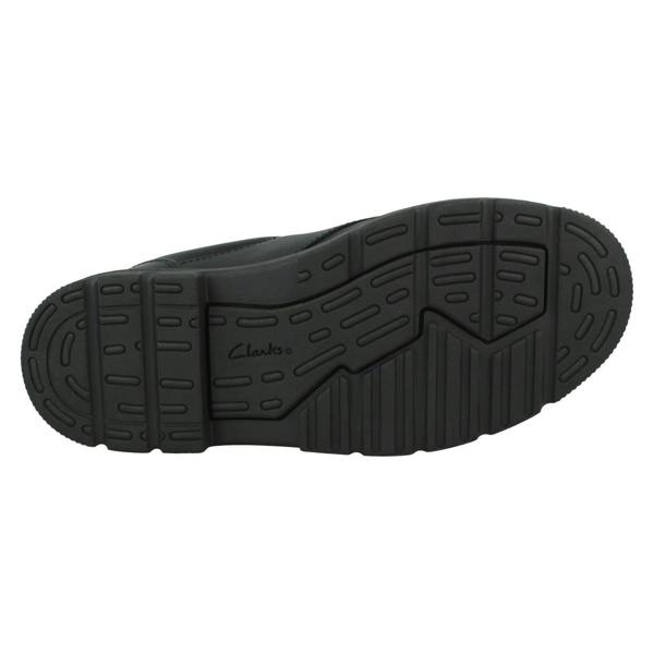 Clarks Boys Clarks Elasticaed Lace School Shoes Lorcam Edge K