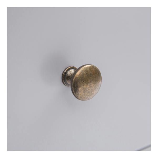 Cabinet Bits Mirano 4 Drawer Chest of Drawers Brass Knob