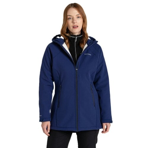 Craghoppers Womens Gwen Hooded Soft Shell Jacket - Indigo Blue