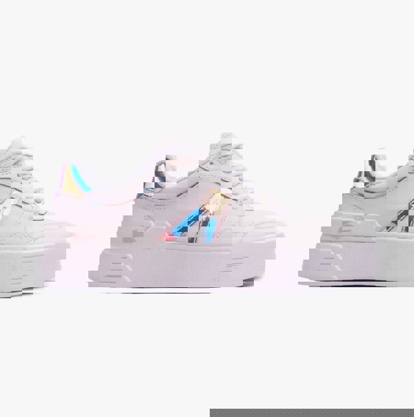 Lacoste L002 EVO 124 5 Womens Trainers White/Light Pink