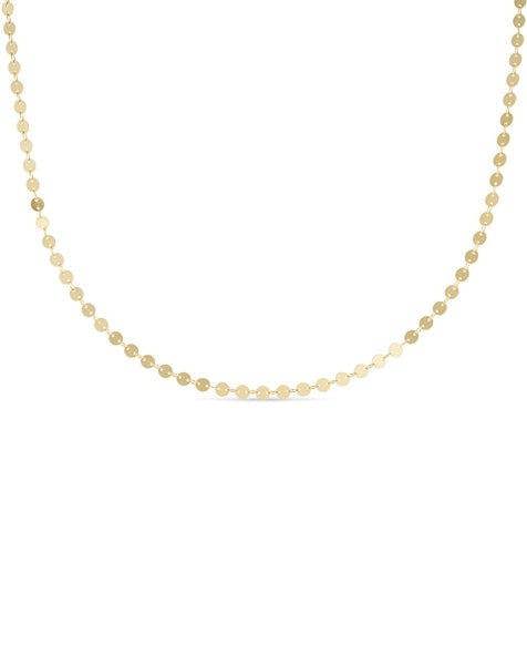 Dainty Gold 14K Disc Choker - Necklaces - Elk & Bloom