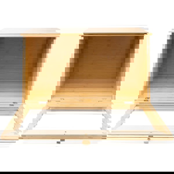 Maison des Cadeaux Bamboo Bread Bin with Acrylic Window