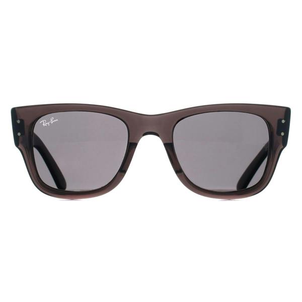 Ray-Ban Sunglasses RB0840S Mega Wayfarer 1406B1 Transparent Black Dark Grey