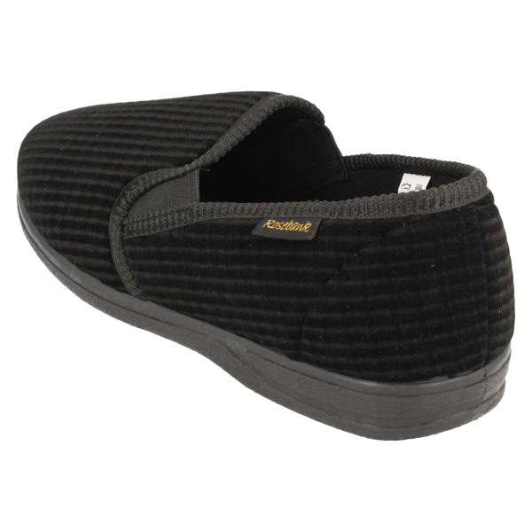 Rosebank Mens Rosebank Twin Gusset Indoor Slippers Ashley