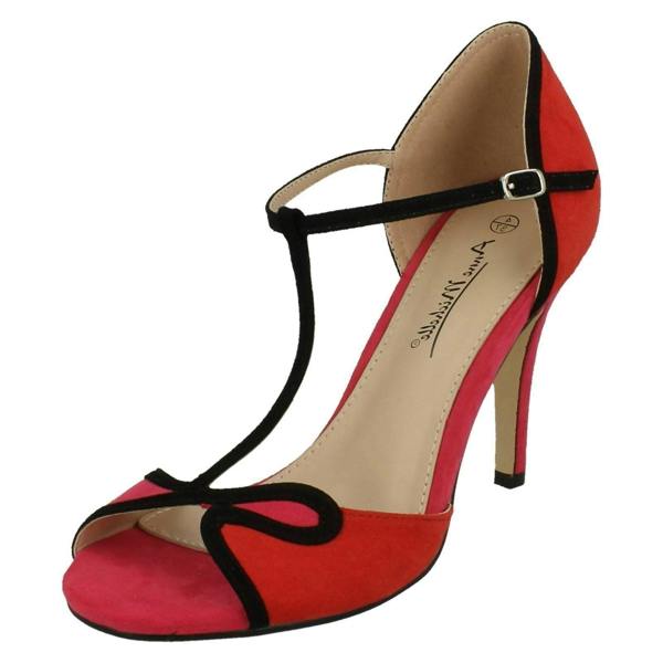 Anne Michelle Ladies Anne Michelle T-Bar Sandals