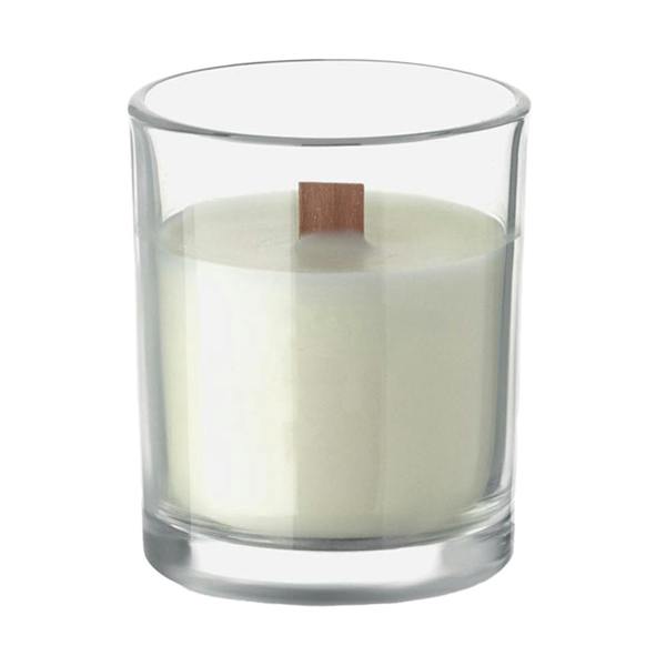 MidOcean Kivas Wood Plant-Based Scented Candle - Transparent - 