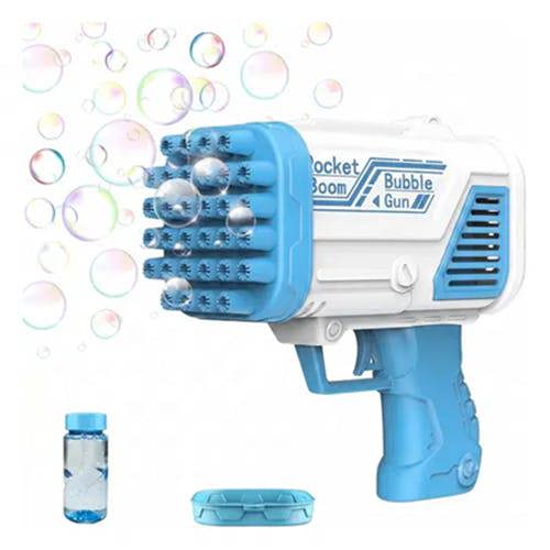 Dragodirect 32-Hole Electric Bubble Gun Machine for Kids Outdoor Bubble Toy