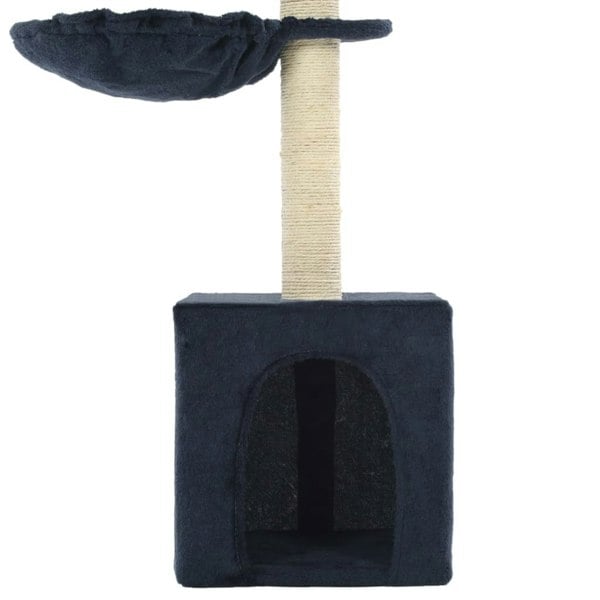 Berkfield Cat Tree with Sisal Scratching Posts 105 cm Blue
