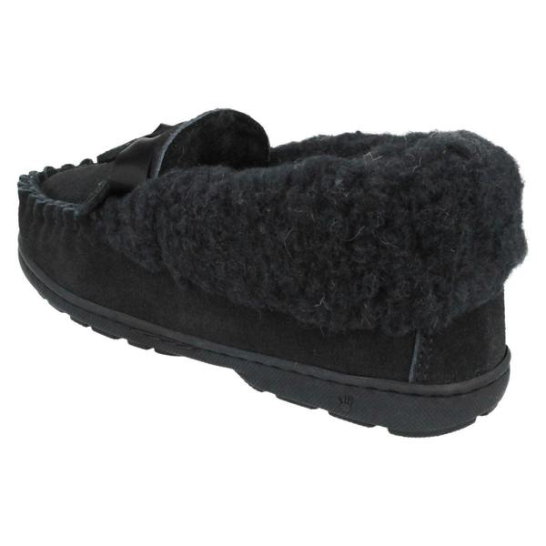 Bear Paw Ladies Bear Paw Bow Detailed Slippers Indio
