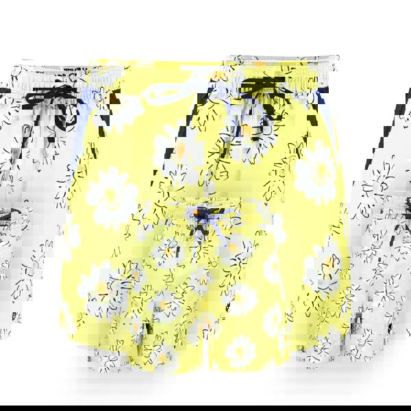 Randy Cow Matching Father & Son Daisies Swim Shorts