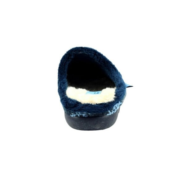 Lunar Women's Juniper Snowflake Slippers - Blue